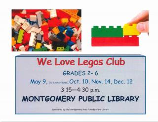 Lego Club flyer Library