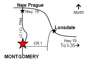 Map of Montgomery